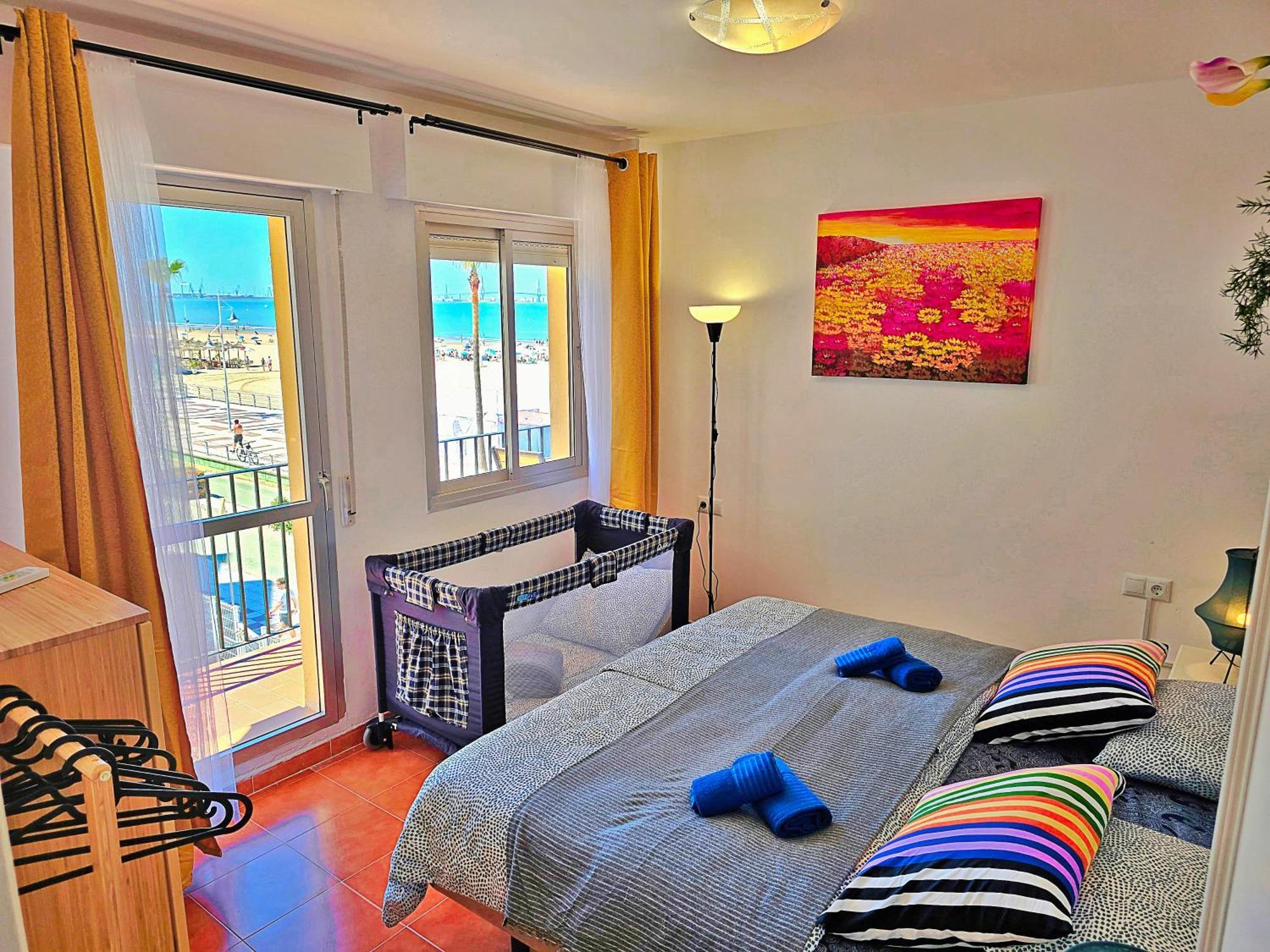 Beachfront Duplex 1ª Linea & Terraces Oceanfront El Puerto de Santa Maria Exterior photo